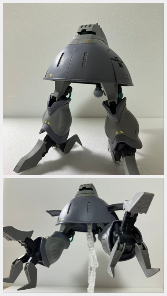 みなさんお待ちかなの可変バウンドドックです。異形感増して好き。一つの機体でふたつも姿が変えれるなんて、一石二鳥ですね!