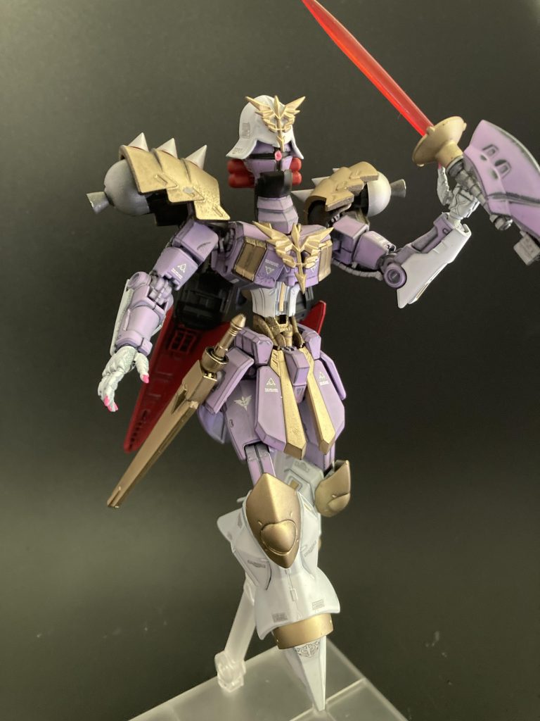 HGBF 1/144 R・ギャギャを使って、キシリアをイメージしたMSを妄想しました✨
