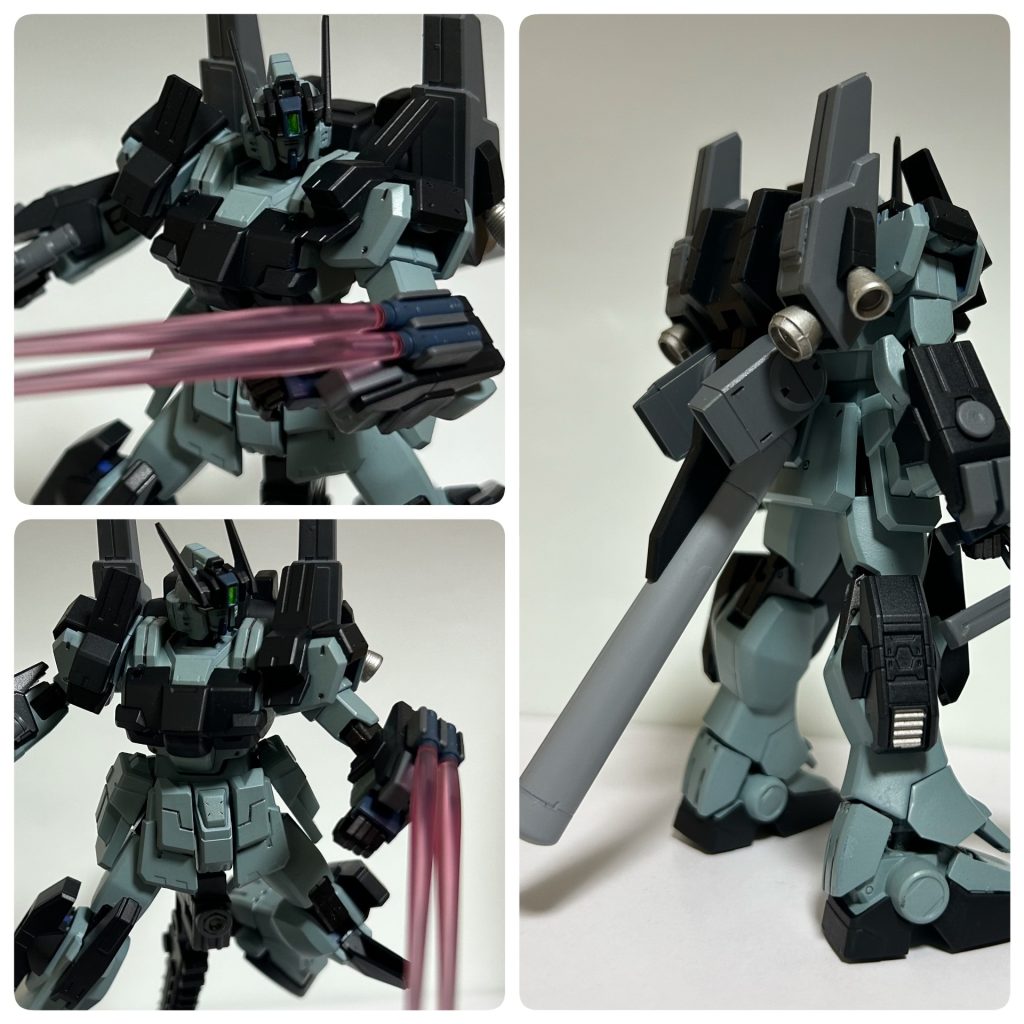 プロペラントタンクはガーベラテトラの2本付いてたものから1本、拝借して接着剤でくっ付けました