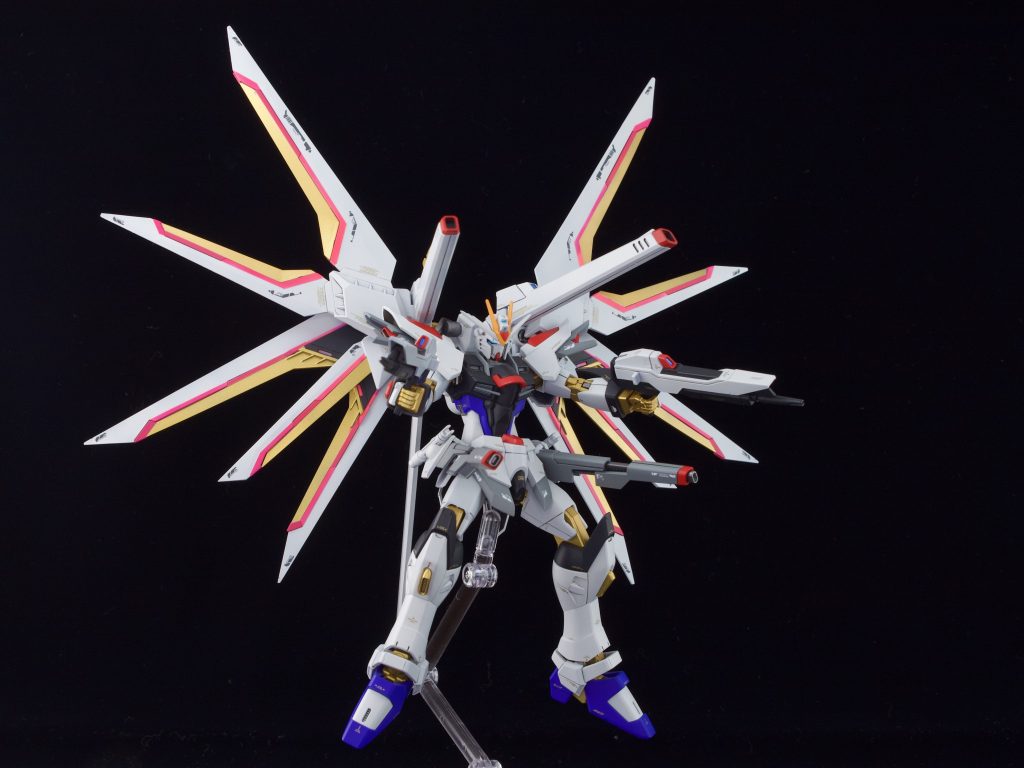 フルバーストのポージング難しい…。