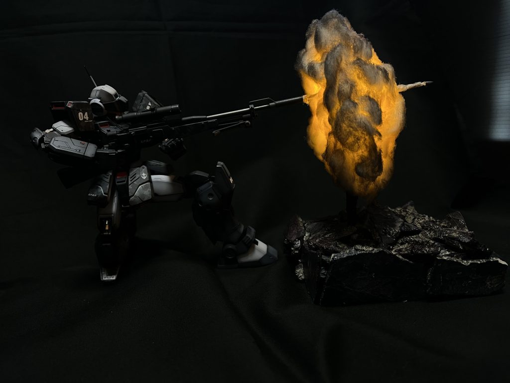 ジムスナイパーII（狙撃シーン再現）–3枚目/制作者：陸ガメのリク