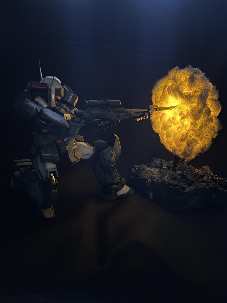 ジムスナイパーII（狙撃シーン再現）–4枚目/制作者：陸ガメのリク