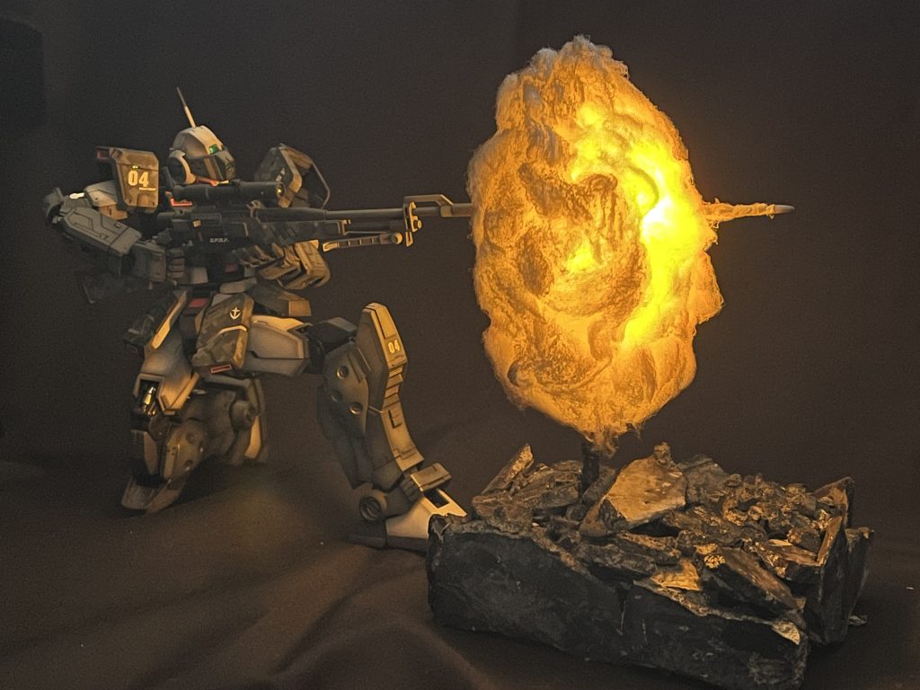 ジムスナイパーII（狙撃シーン再現）–5枚目/制作者：陸ガメのリク