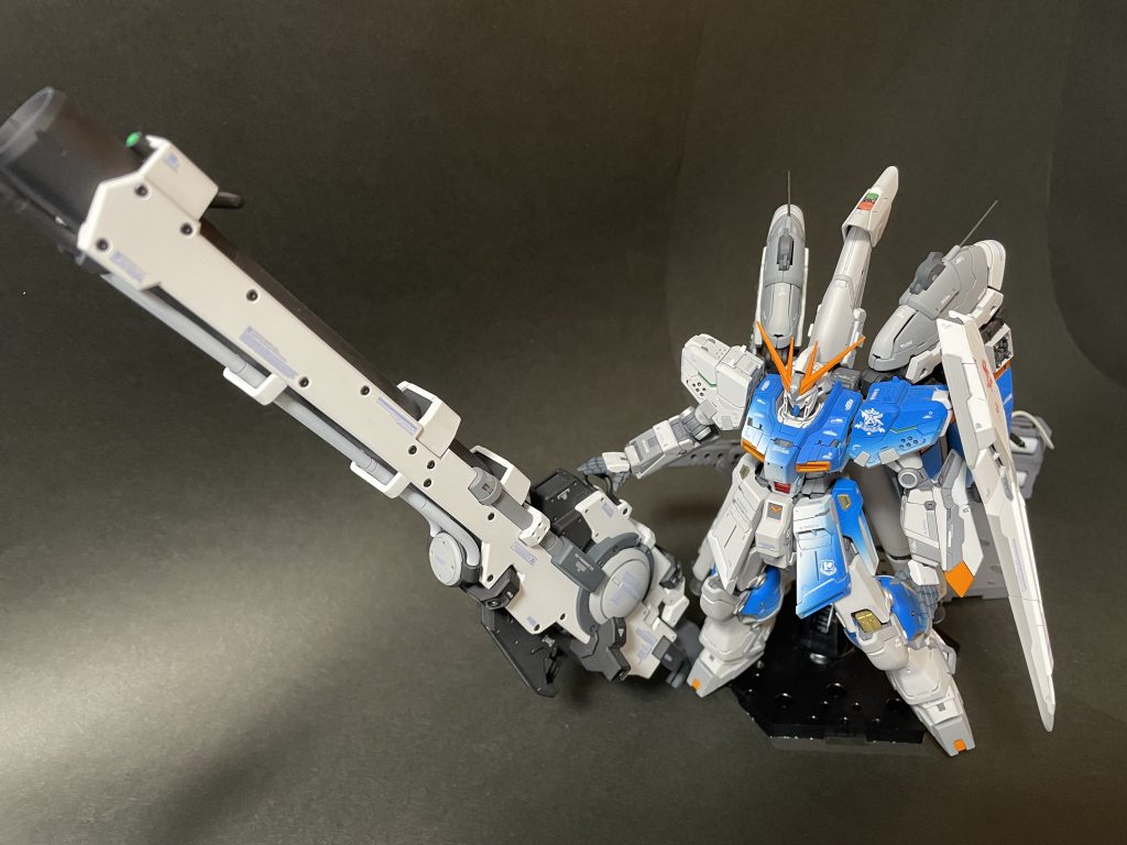 メガバズーカランチャーも雑誌通りの色味を目指して作り上げました。