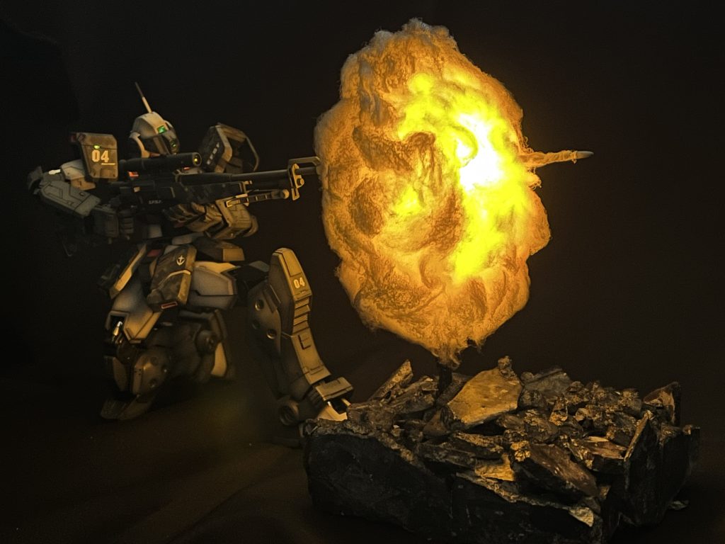 ジムスナイパーII（狙撃シーン再現）–2枚目/制作者：陸ガメのリク