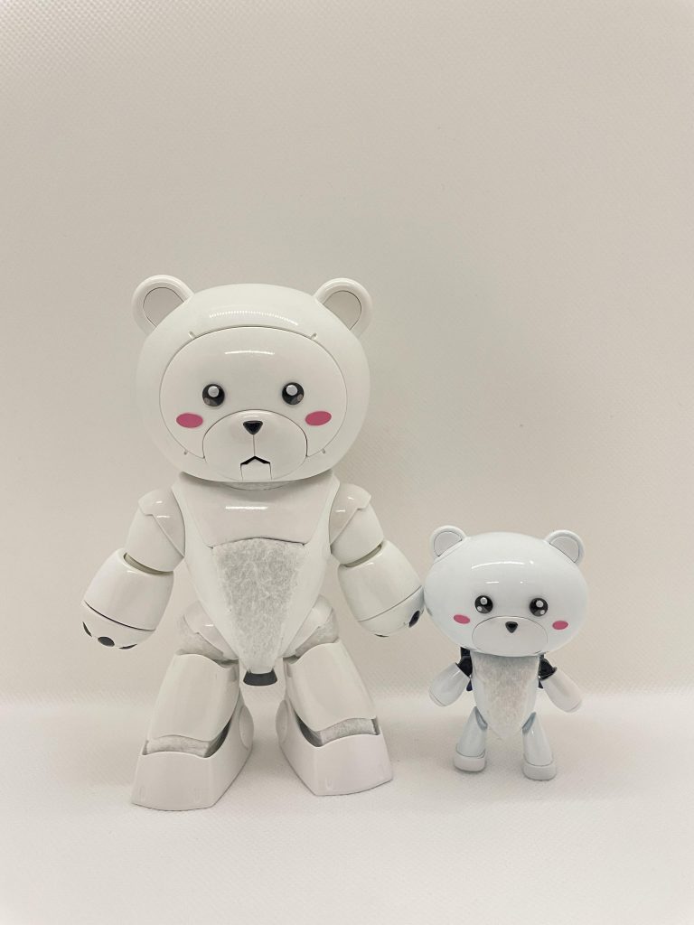 プロポーションも変更しています。 手足を短くすればするほど可愛くなってい くので、普段組むキットとは真逆で面白い発見でしたw