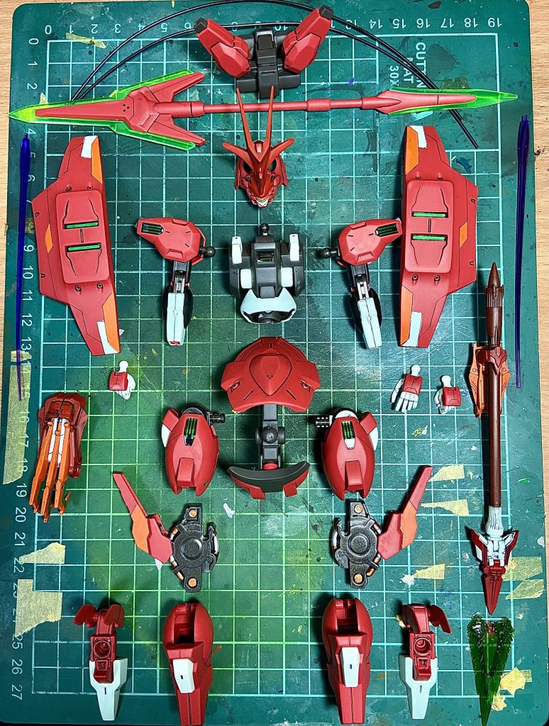 この完成前の構図が大好きです😍