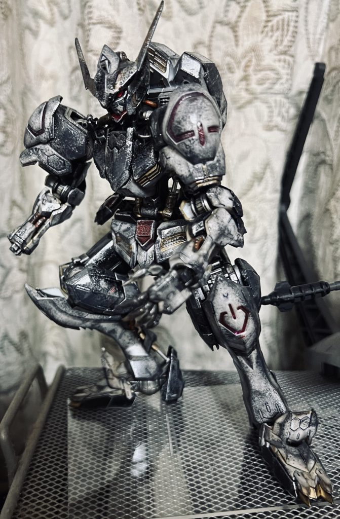 ええい、チッピングの練習だ！光沢も吹いてやる！き、汚ーい！！何もしなければ良かった…。お目汚し失礼いたしました（泣）