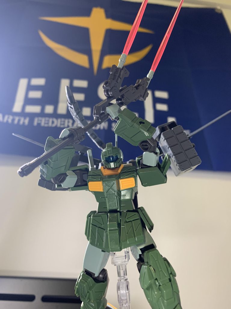 ジムストライカー重装型–2枚目/制作者：つるじろ