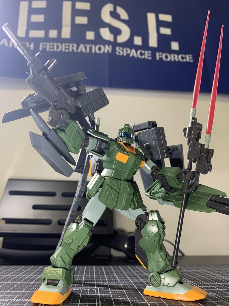 ジムストライカー重装型–3枚目/制作者：つるじろ