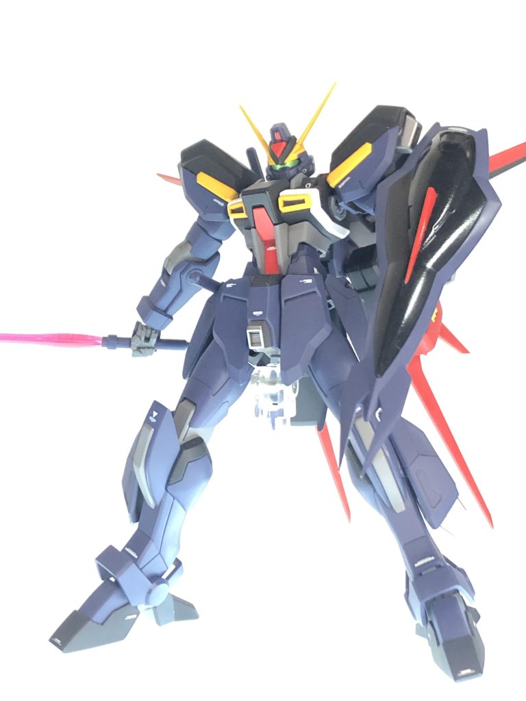 特務隊仕様として最初はスローターダガー風の　黒にするつもりでしたが、ティターンズカラーにしてしまいました。