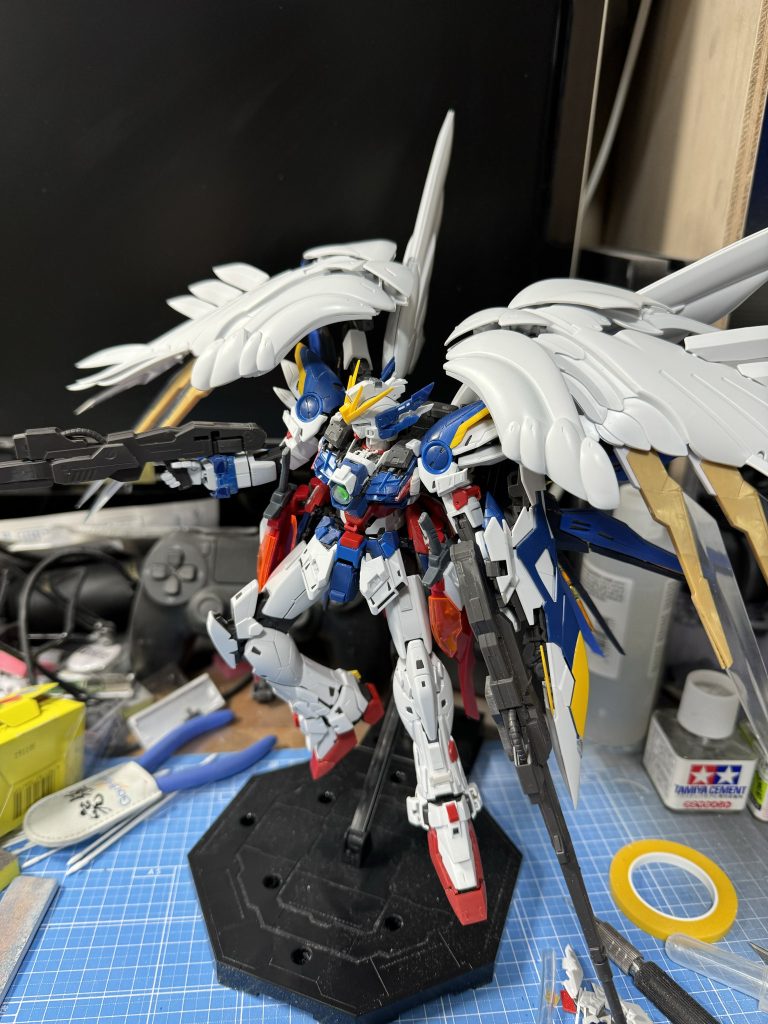 塗装前です。最後まで見ていただきありがとうございました。