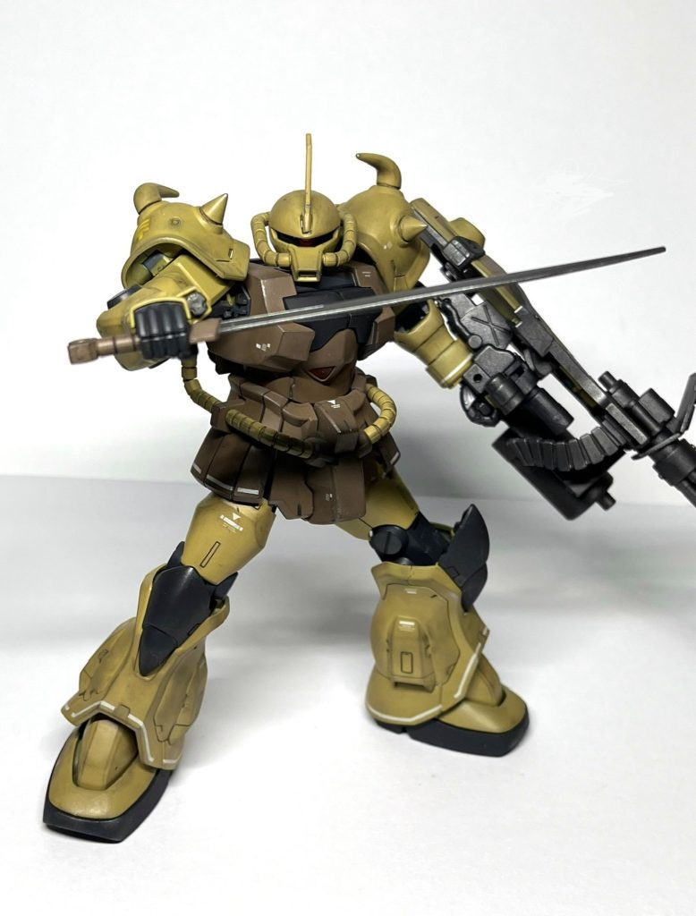 HG グフカスタム–2枚目/制作者：ちあさプラ