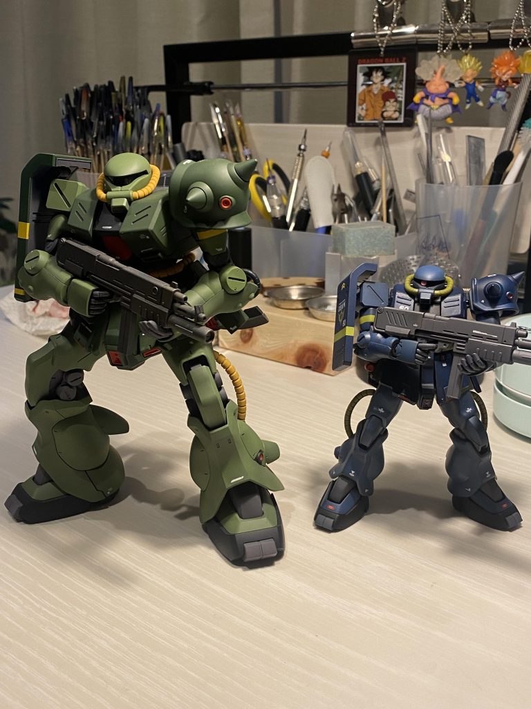 以前作ったRe/100版は素晴らしいプロポーションだと思います💕