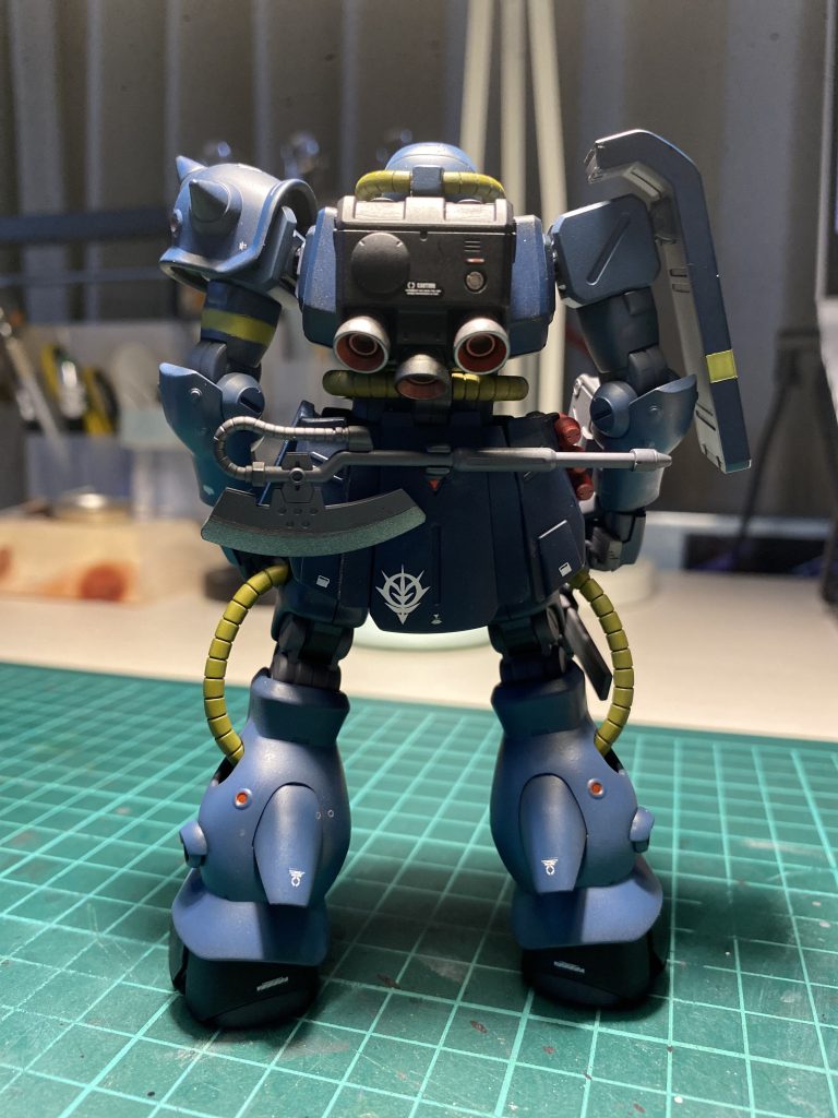 腰回りにボリュームをもたせようとちょこっと改修🤖