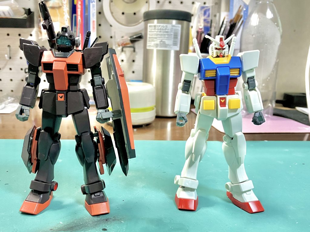 EGガンダムとの比較