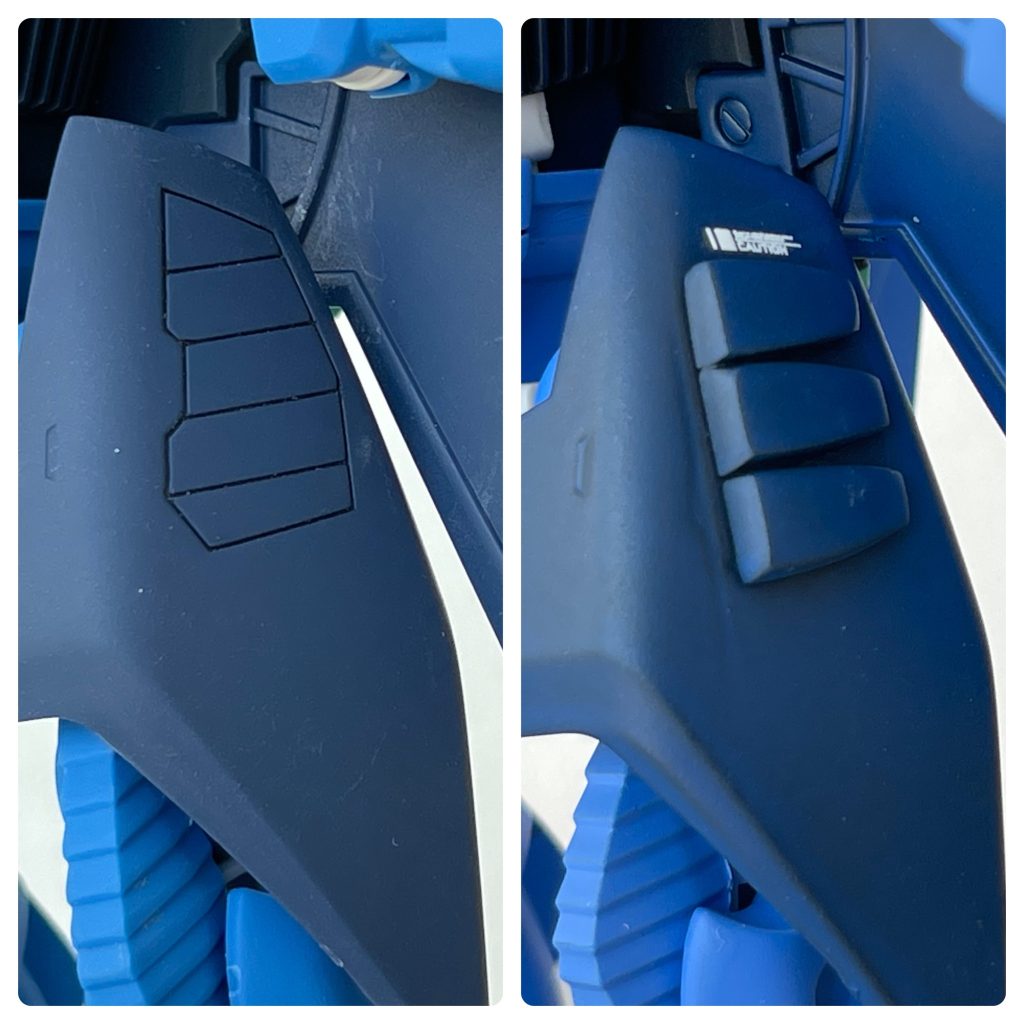 HGザクIIの肘パーツをエポパテで複製し、ここに取り付けてみました