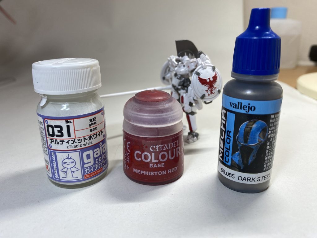 使用した塗料です。ご覧頂き、ありがとうございます！