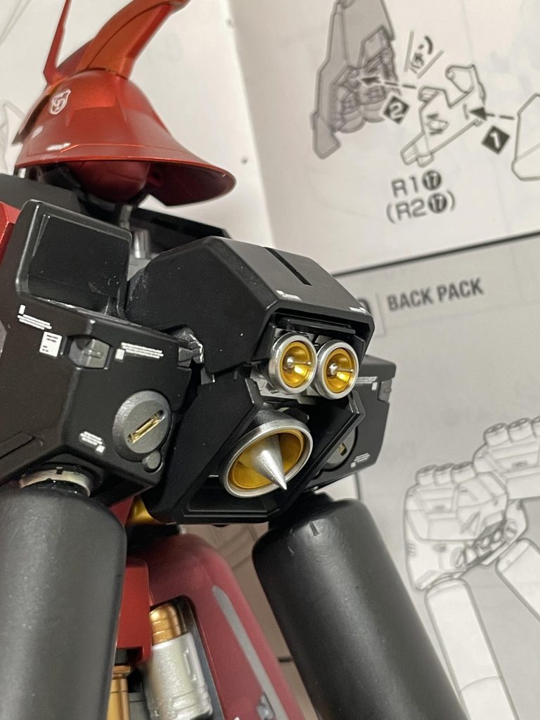 バーニア部分にはicソケットやコトブキヤのスパイクを使用しています。