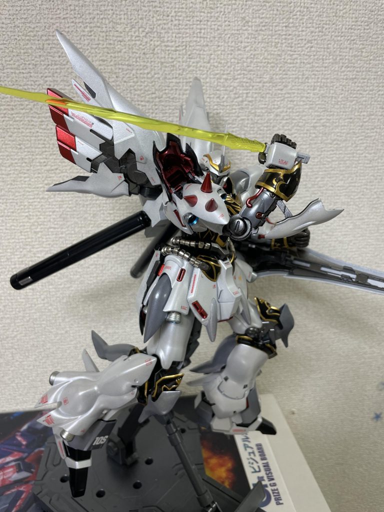 MGシナンジュ パールホワイト仕様–5枚目/制作者:どヘルニア・マックス・ウェル