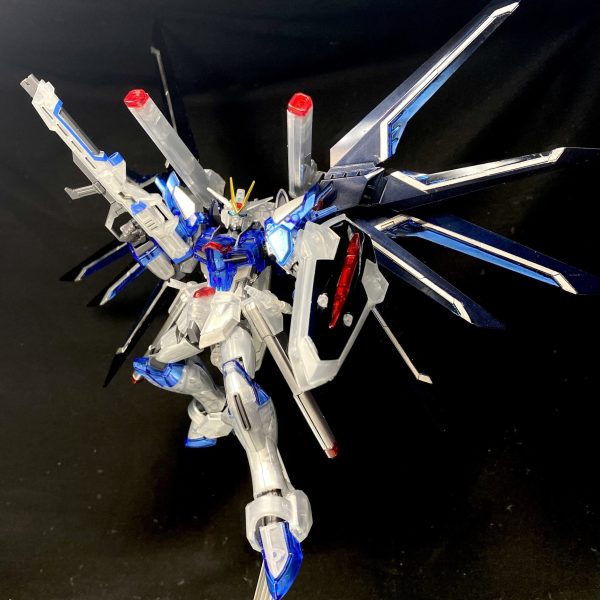 クリア版　ライジングフリーダム　キラキラ塗装仕上げ