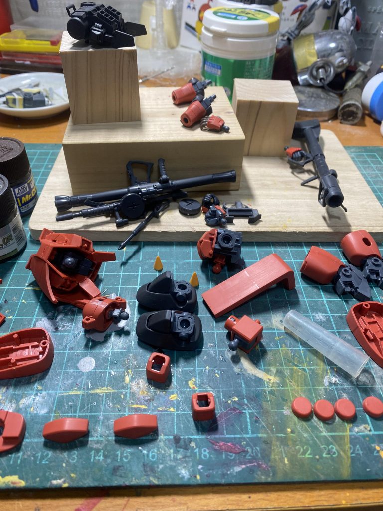 塗装前の様子です