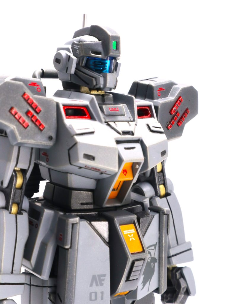 アーマー無し、バストアップ。