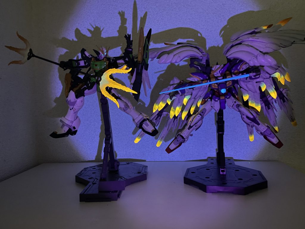 この2体のバトルシーンが大好きなので並べることができて良かったです😊