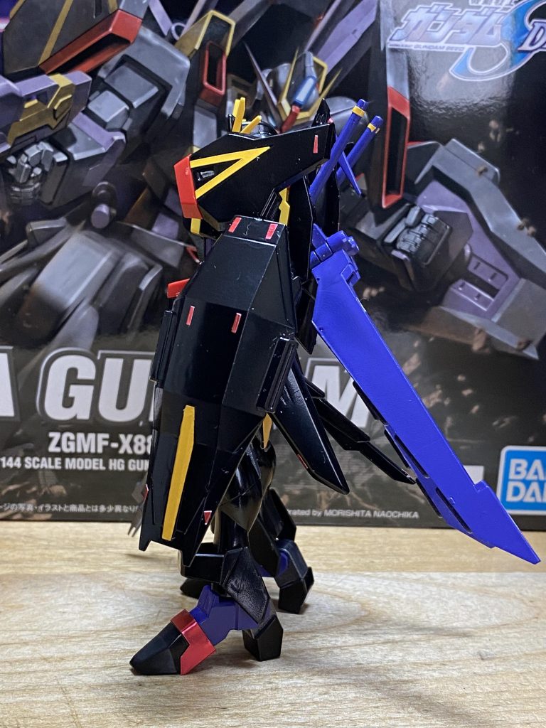 闇が深すぎる ガイアガンダム(省エネディテールアップ、ランナー塗装)–3枚目/制作者:りきまる