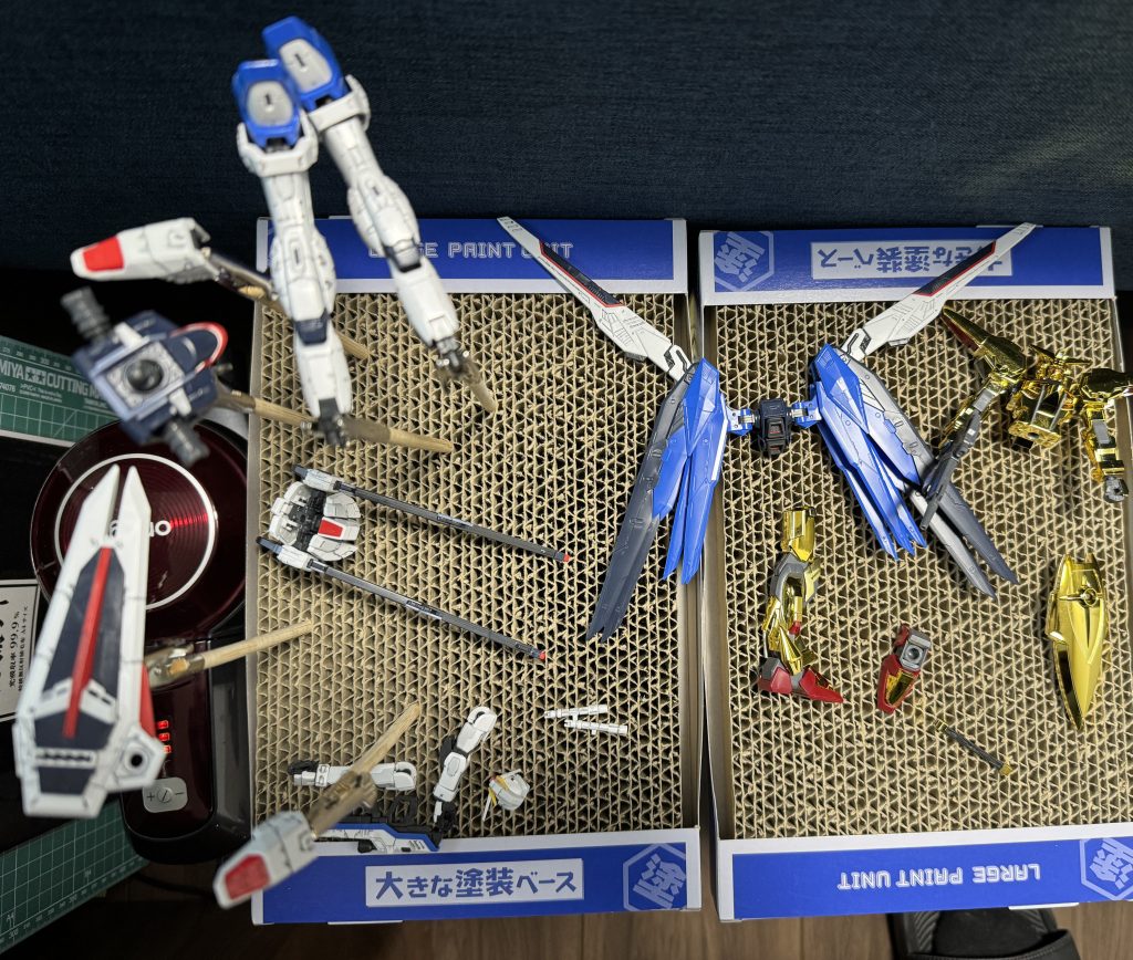 RGのスミ入れって結構時間かかりますよね。その分出来上がった時の満足度は高いです！