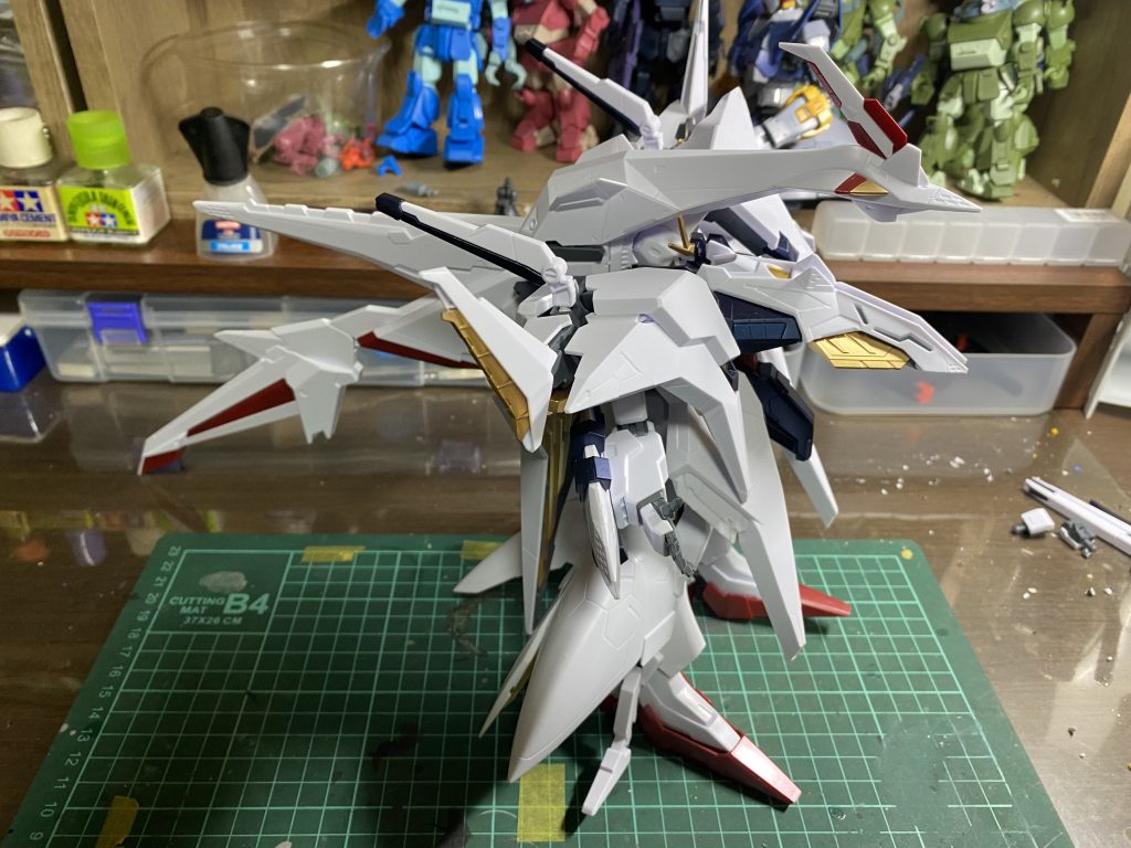 塗り分けデカール前