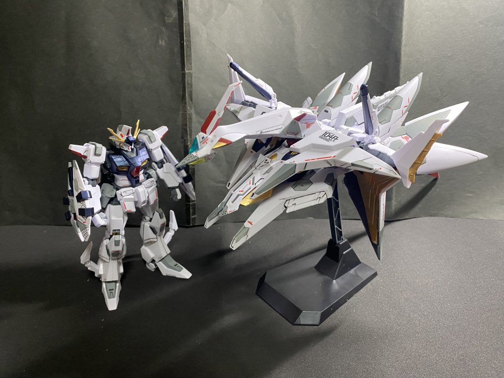 デカすぎていつもの撮影ブースに入らず