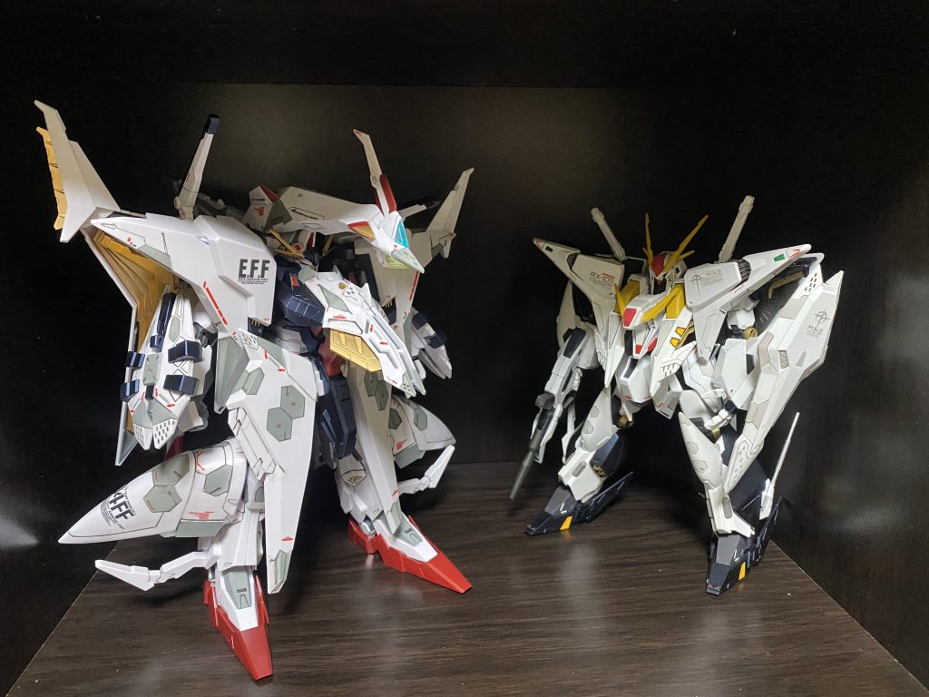 以前制作したΞガンダムと観覧ありがとうございました!(´▽｀)