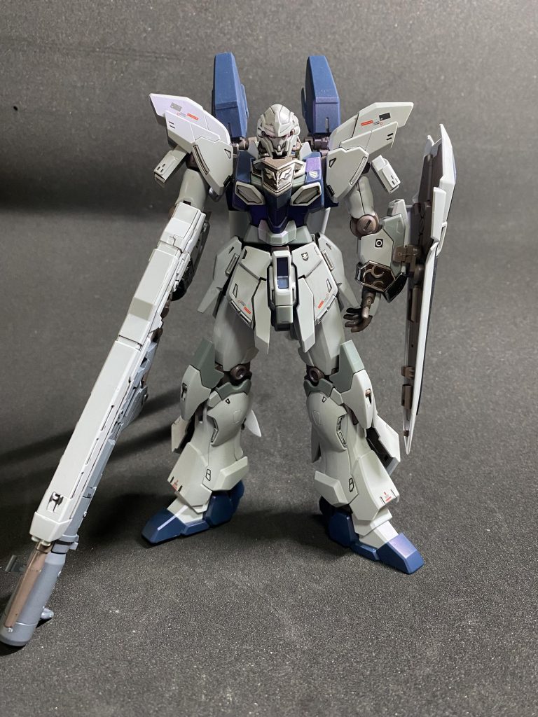 パール塗料のアメジストパールを吹き付けたけど写真じゃ分かりにくいですね