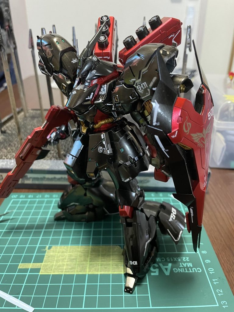 ライフルも色逆転やり過ぎたかな🤣