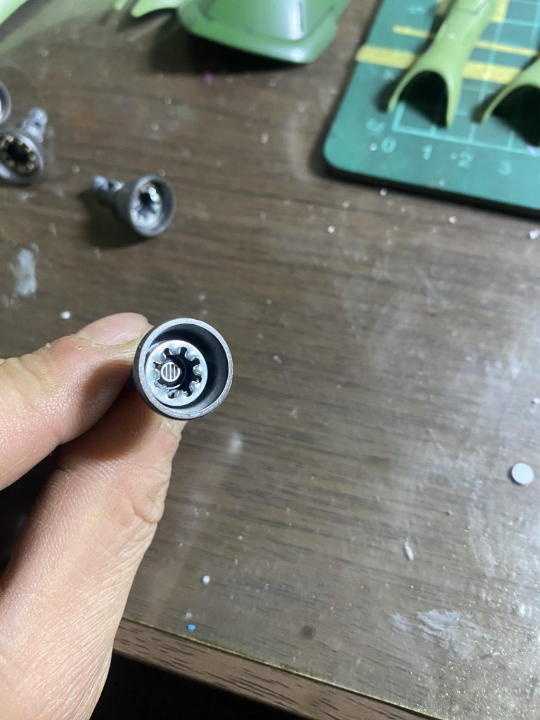 バーニア内部にホームセンターで売ってる物を使用