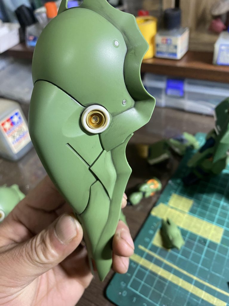 バインダーにもメタルパーツ以前から中々気が乗らず放置していたクシャトリヤやっと完成しました 観覧ありがとうございます