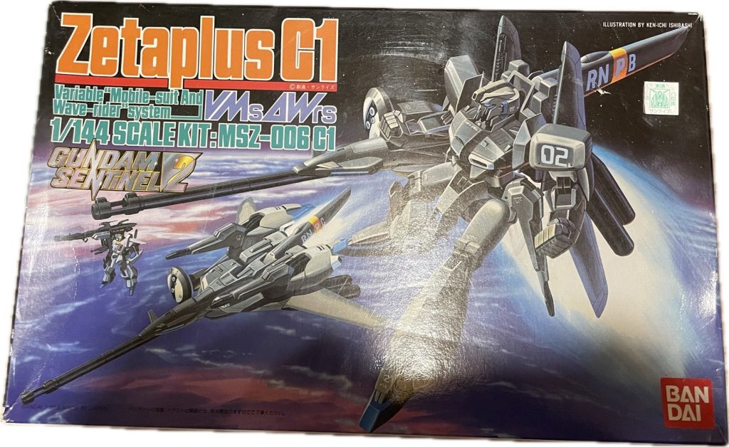 旧キット　ゼータプラス（部分塗装）–5枚目/制作者：Jonny
