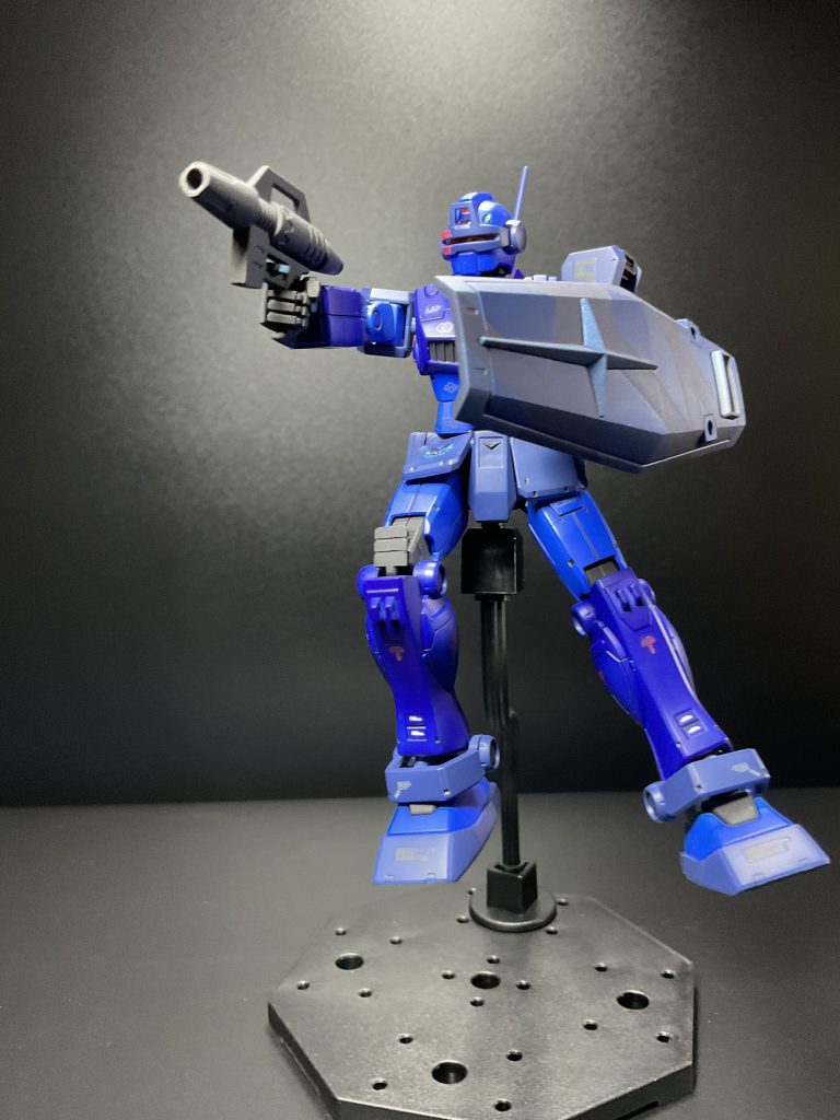 ジム・インターセプトブルーカスタム–5枚目/制作者：ASAKURA