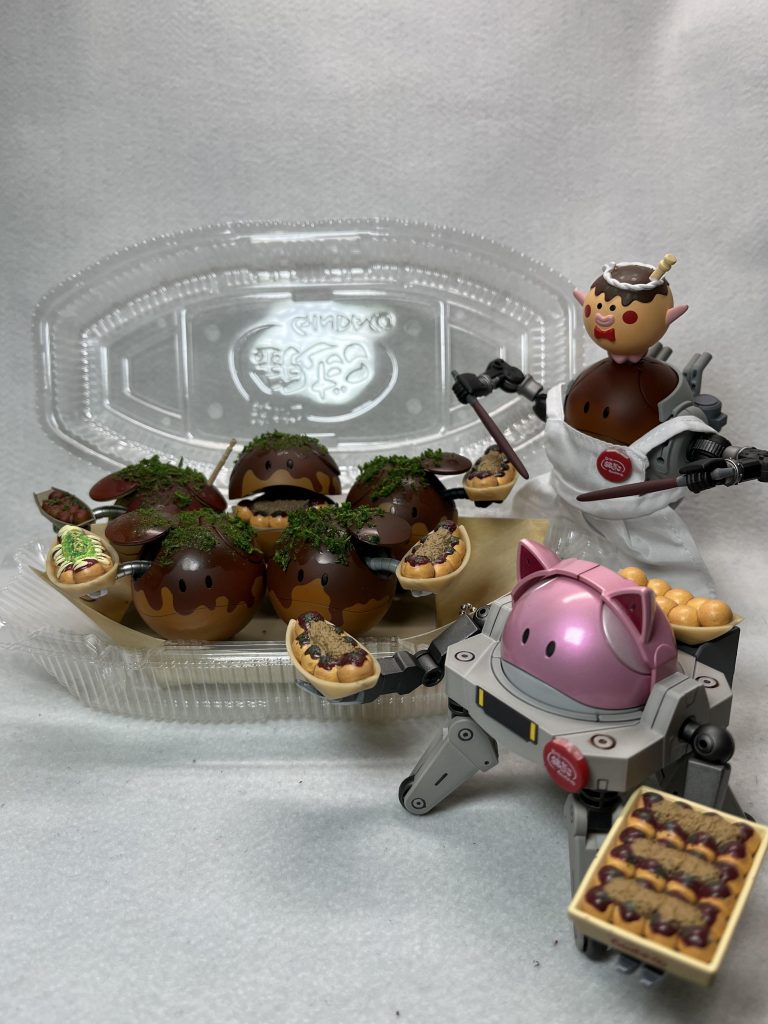 タコ焼きハロはエプロンとタコボーを追加しver2.5として作成！