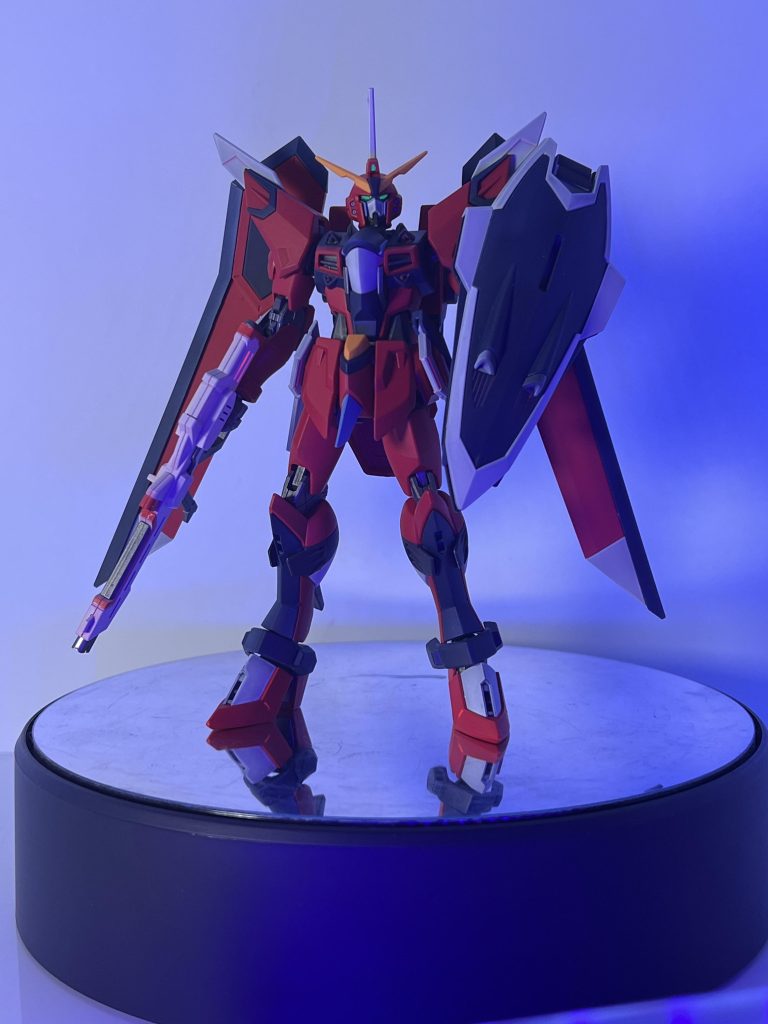 蛍光レッドで墨入れしたので所々ビコーンします