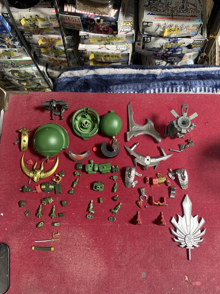 全パーツです。