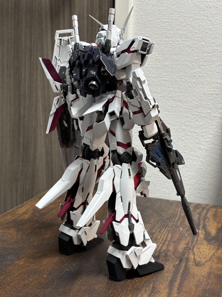 いつものアングル③腰と脚のバーニア部分全開にしてみました。