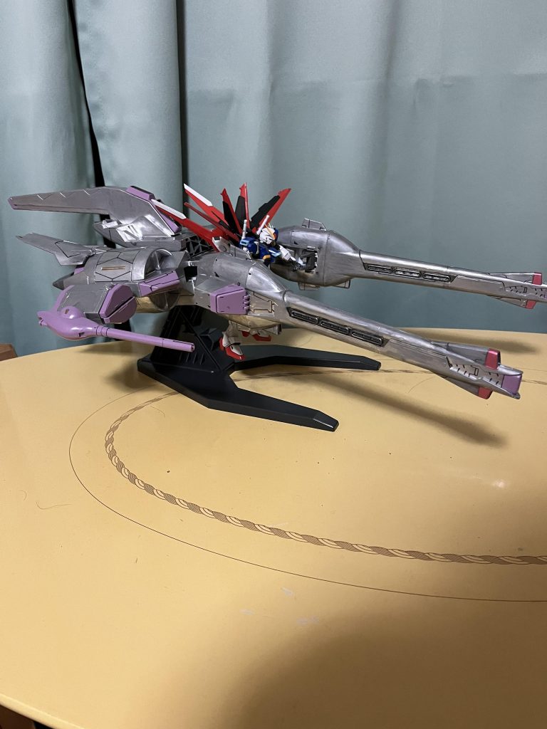 ミーティアアンドインパルスガンダム–3枚目/制作者：アッキー