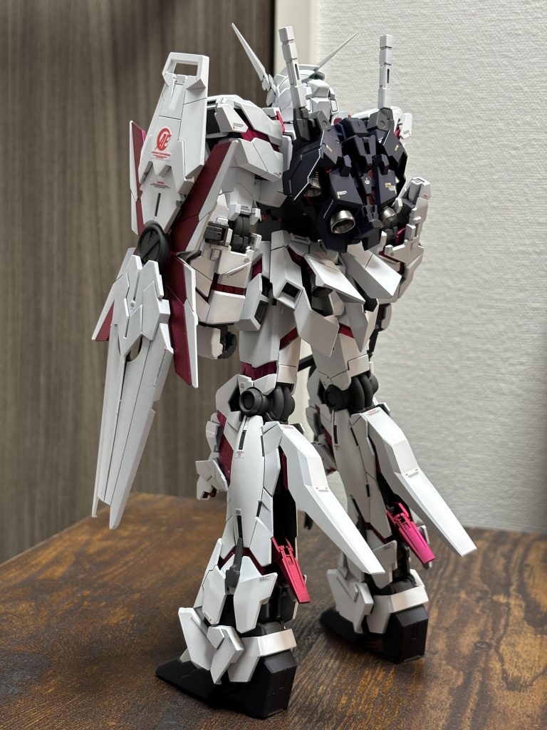 いつものアングル④写真だと暗くてよくわかりませんが、バックパックなどの紺色部分はプリズムブルーブラックを使用してます。