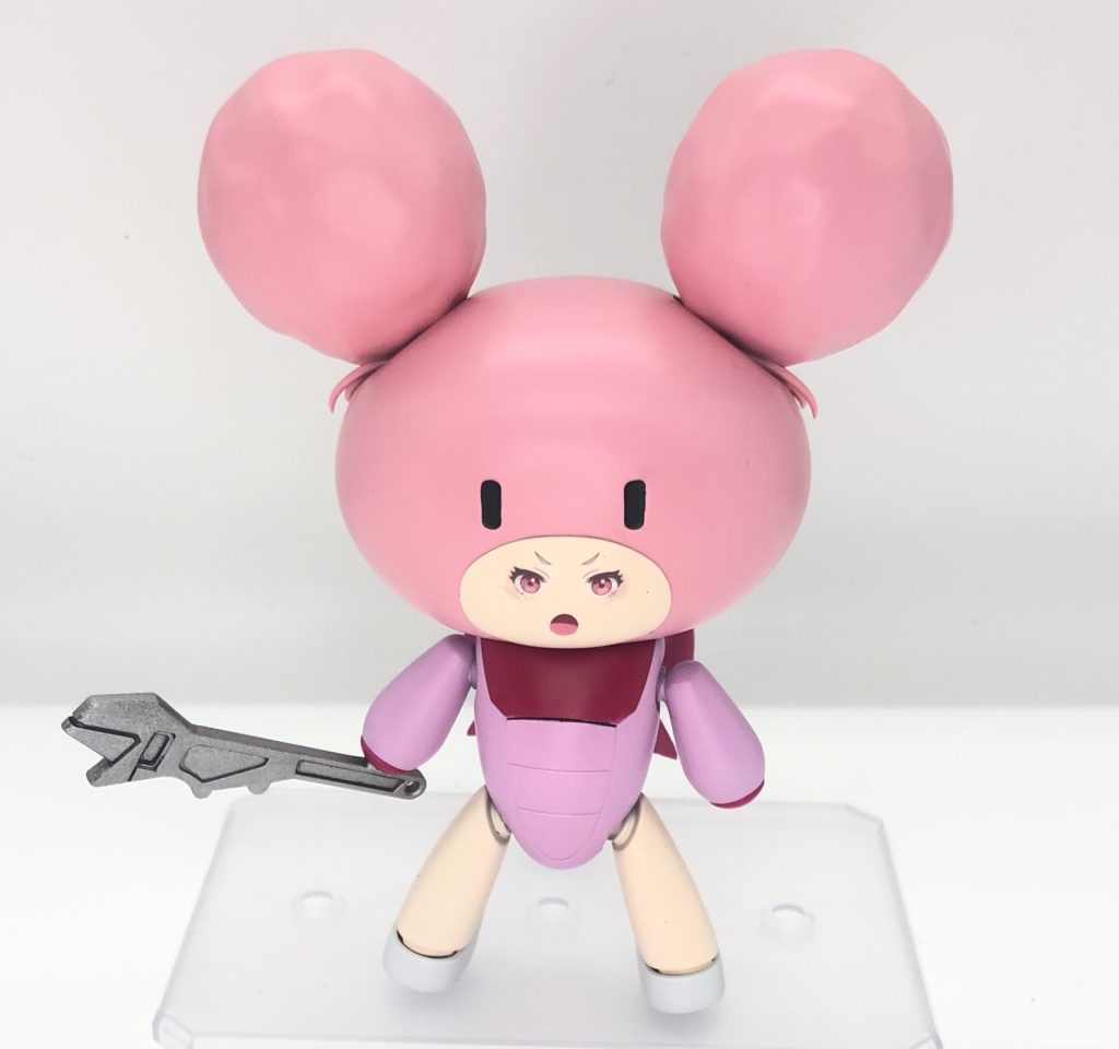 スパナ🔧は差し込めるようにプラ棒を接着してあります♪