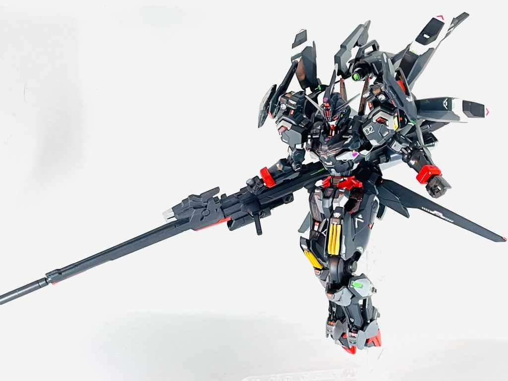 メガバスターランチャーはサブアーム無しで持てるように、腕にはめ込めるように改造しています。