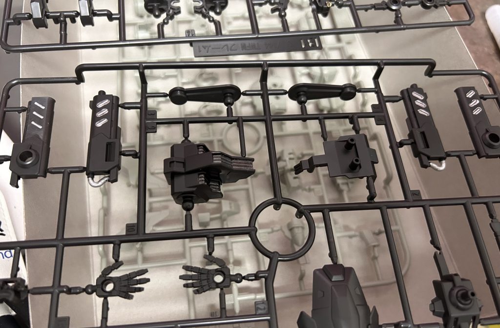 部分塗装の様子です。