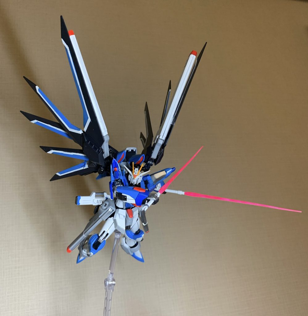 全塗装HGライジングフリーダムガンダム–5枚目/制作者：@set_down