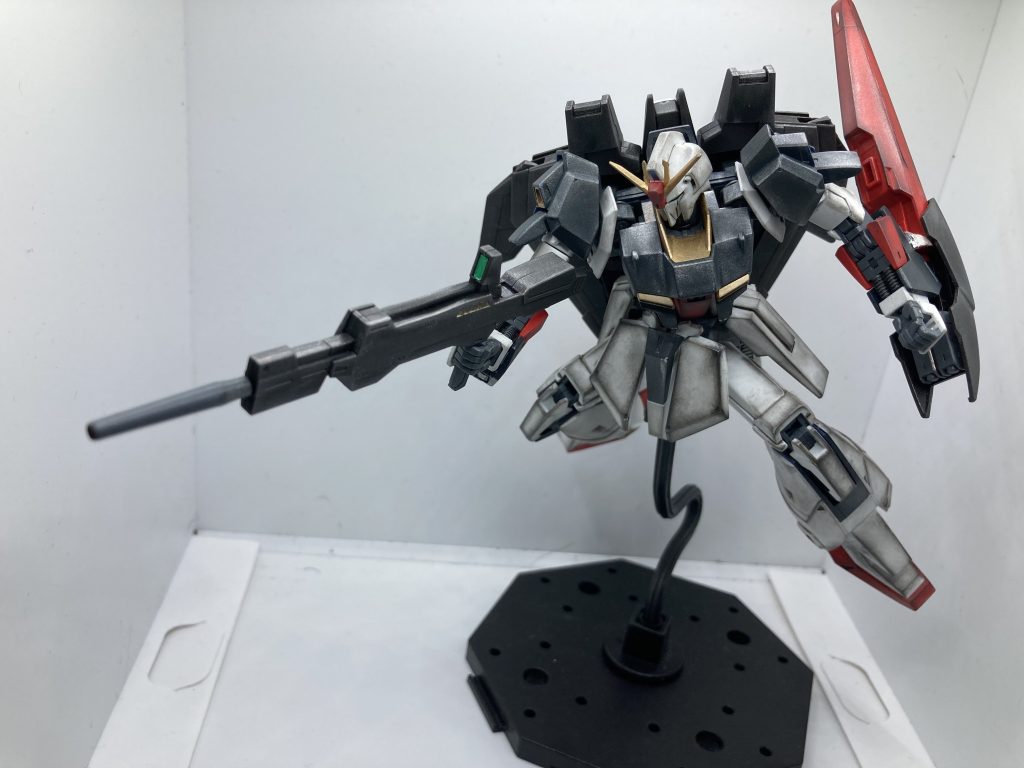 黒い(ゼータ)ガンダム–2枚目/制作者：@kanmaxman